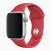 Bracelet sport rouge Apple Watch 44 mm