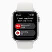 Apple Watch SE 2022 40 mm aluminium argent wifi avec bracelet sport blanc 