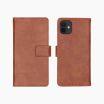Bookcase marron pour iPhone 12 Mini