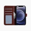 Bookcase marron pour iPhone 12 Mini