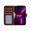 Bookcase bruin voor iPhone 13 Pro Max

