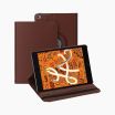 Étui pivotant pour iPad Mini 4/Mini 5 - Marron