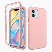 iPhone 12 Mini verre trempé & coque rose