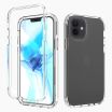iPhone 12 verre trempé & coque transparent