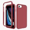 iPhone 7-8-SE2020 verre trempé & coque rouge