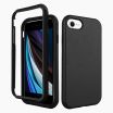iPhone 7-8-SE2020 verre trempé & coque noir