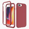 iPhone 7+/8+ screenprotector & hoes rood