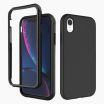 iPhone XR verre trempé & coque noir