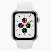 Apple Watch Series 6 40 mm aluminium argent wifi reconditionné avec bracelet sport blanc         