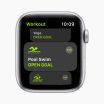 Apple Watch Series 6 40 mm aluminium argent wifi reconditionné avec bracelet sport blanc             
