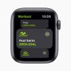 Refurbished Apple Watch SE 2020 40 mm aluminium zwart wifi met zwart sportbandje           