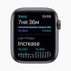 Refurbished Apple Watch SE 2020 40 mm aluminium zwart wifi met zwart sportbandje           