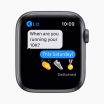 Refurbished Apple Watch SE 2020 40 mm aluminium zwart wifi met zwart sportbandje           