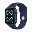 Apple Watch Series 6 40 mm aluminium bleu wifi reconditionné avec bracelet sport bleu 
                            