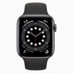 Apple Watch Series 6 40 mm aluminium noir wifi reconditionné avec bracelet sport noir     