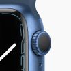 Refurbished Apple Watch Series 7 45mm aluminium blauw 4G met blauw sportbandje                            