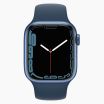 Refurbished Apple Watch Series 7 41mm aluminium blauw wifi met blauw sportbandje                            