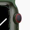 Refurbished Apple Watch Series 7 45mm aluminium groen 4G met zwart sportbandje                           