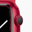 Apple Watch Series 7 45mm aluminium rood wifi met rood sportbandje