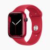 Refurbished Apple Watch Series 7 45mm aluminium rood 4G met rood sportbandje                             