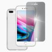 iPhone 8 Plus verre trempé + coque en plastique transparent