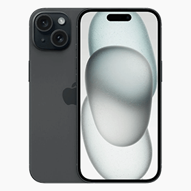 iPhone 15 Plus reconditionné 256 Go Noir