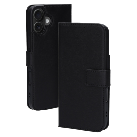 Zwarte Bookcase voor iPhone 13/14/15