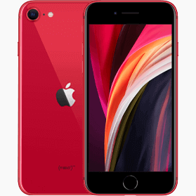 Refurbished iPhone SE 2020 128GB Rood 