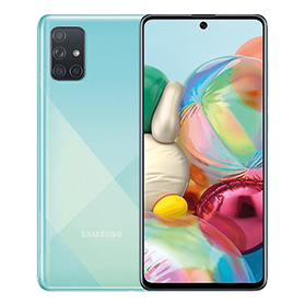 Reconditionné Samsung Galaxy A71 4G 128 Go Bleu (Double SIM)