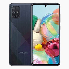 Reconditionné Samsung Galaxy A71 5G 128 Go Noir (Double SIM)