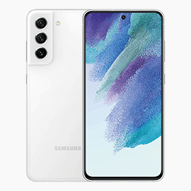 Reconditionné Samsung Galaxy S21 FE 5G 128 Go blanc (Double SIM)