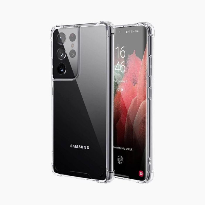 Anti burst case transparant Samsung S21
                            