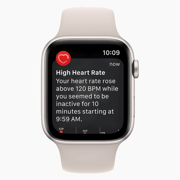 Apple Watch SE 2022 40 mm aluminium or wifi avec bracelet sport rose