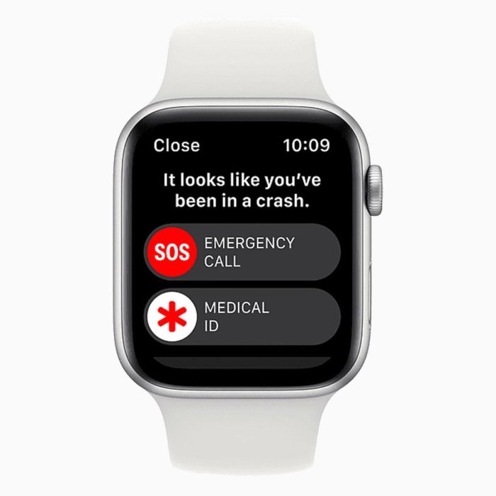 Apple Watch SE 2022 40 mm aluminium argent wifi avec bracelet sport blanc 
