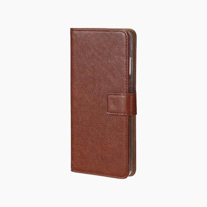 Bookcase marron pour iPhone 12 Mini         