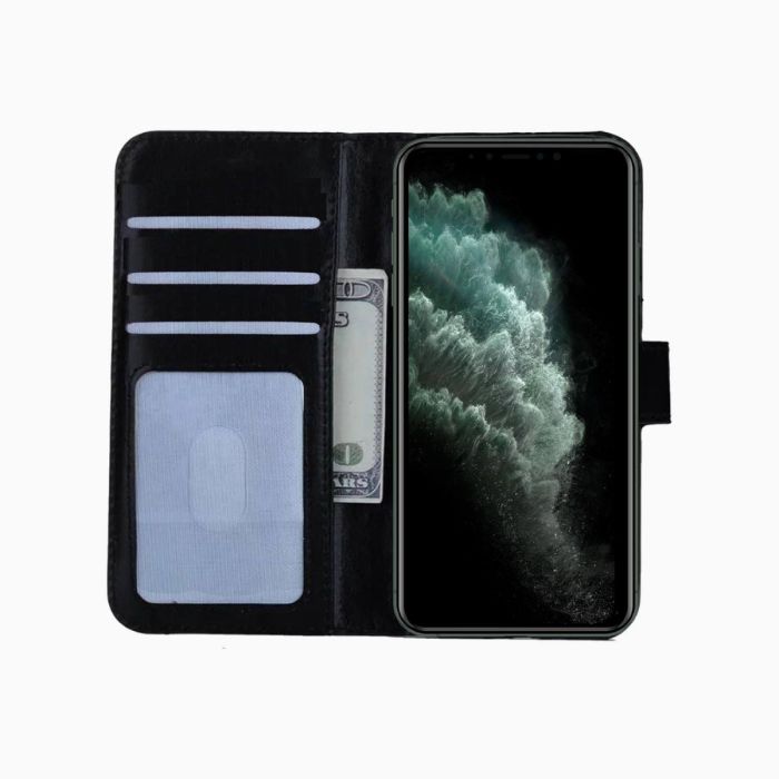 Bookcase noir pour iPhone 11 Pro
                            