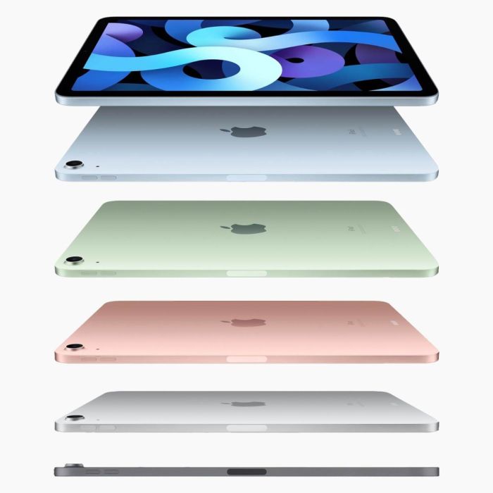 Couleurs de l'iPad Air 2020 reconditionné