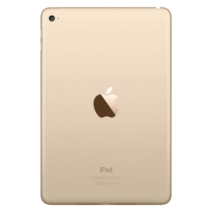 iPad Mini 4 Gold wifi back