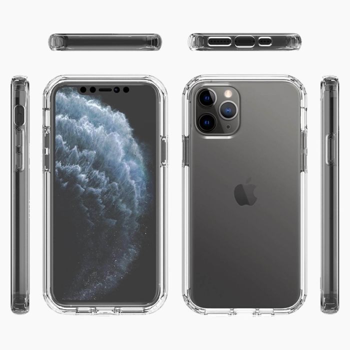 iPhone 11 Pro verre trempé & coque transparent