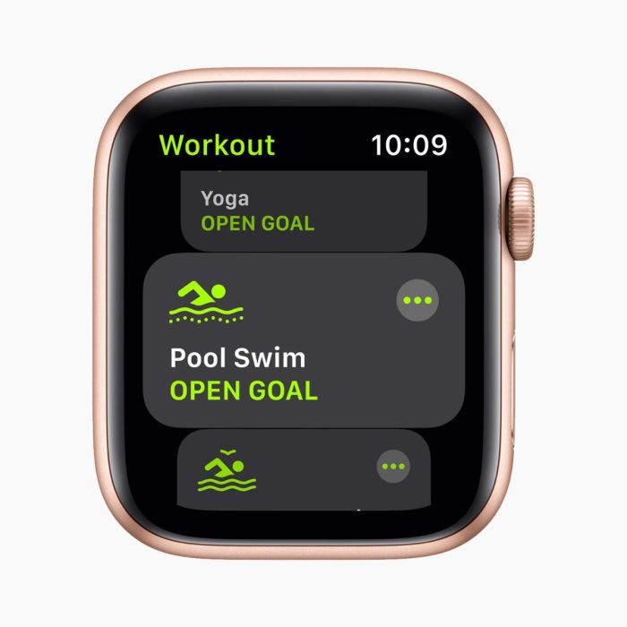 Refurbished Apple Watch SE 2020 40 mm aluminium goud wifi met antique wit sportbandje