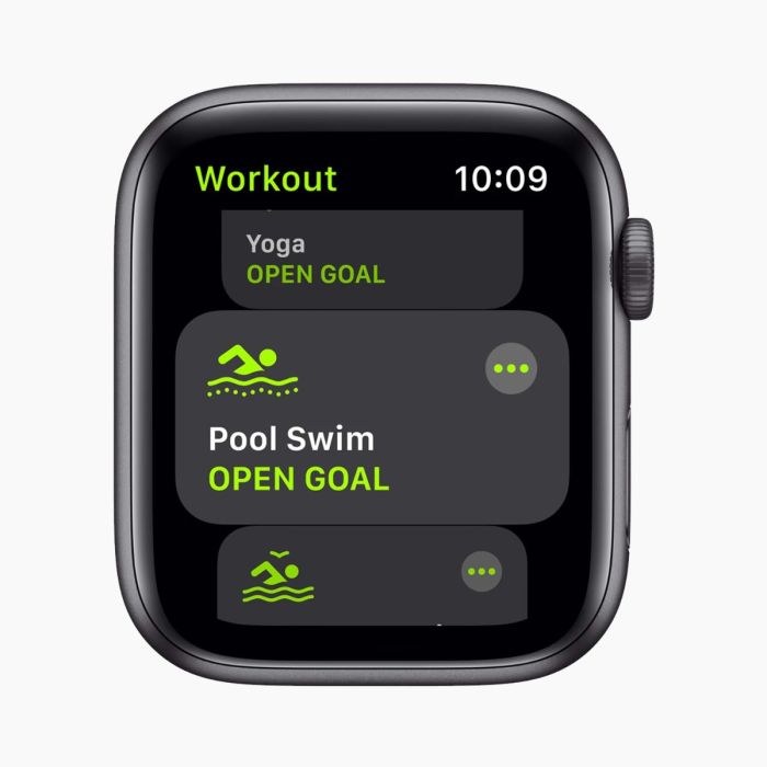 Refurbished Apple Watch SE 2020 40 mm aluminium zwart wifi met zwart sportbandje           