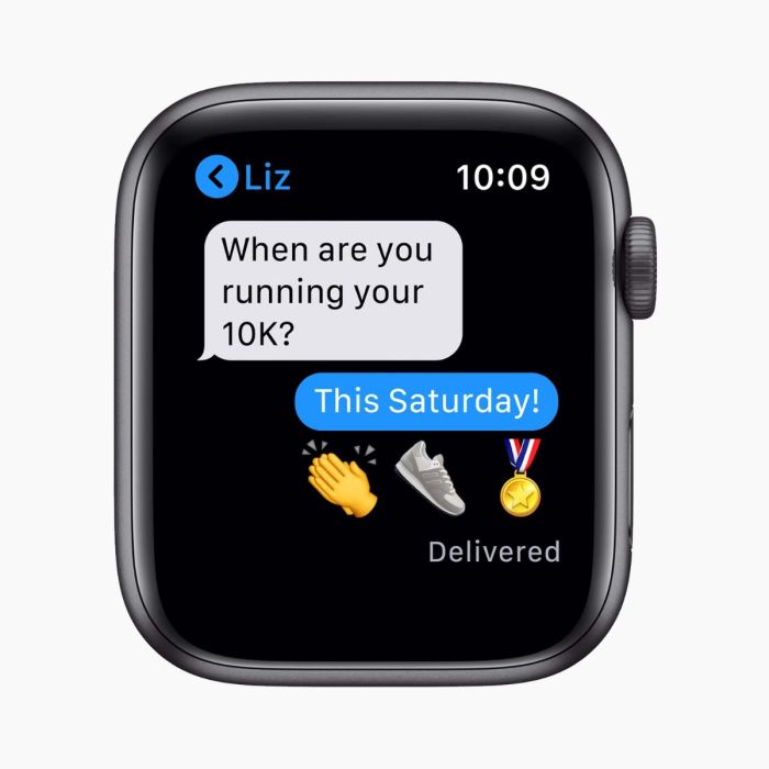 Apple Watch SE 2020 44 mm aluminium zwart wifi met zwart sportbandje