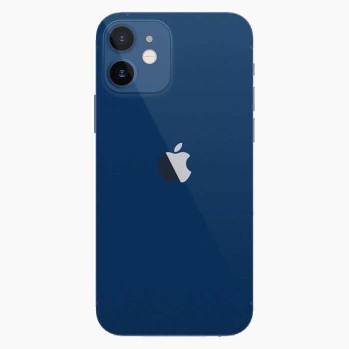 Refurbished iPhone 12 Mini 64GB Blauw achterkant