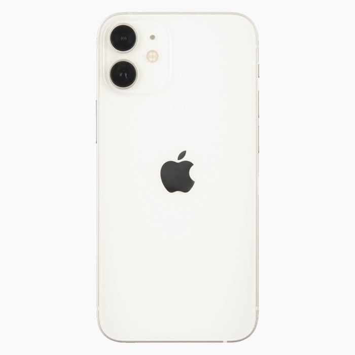 Refurbished iPhone 12 Mini 128GB Wit achterkant