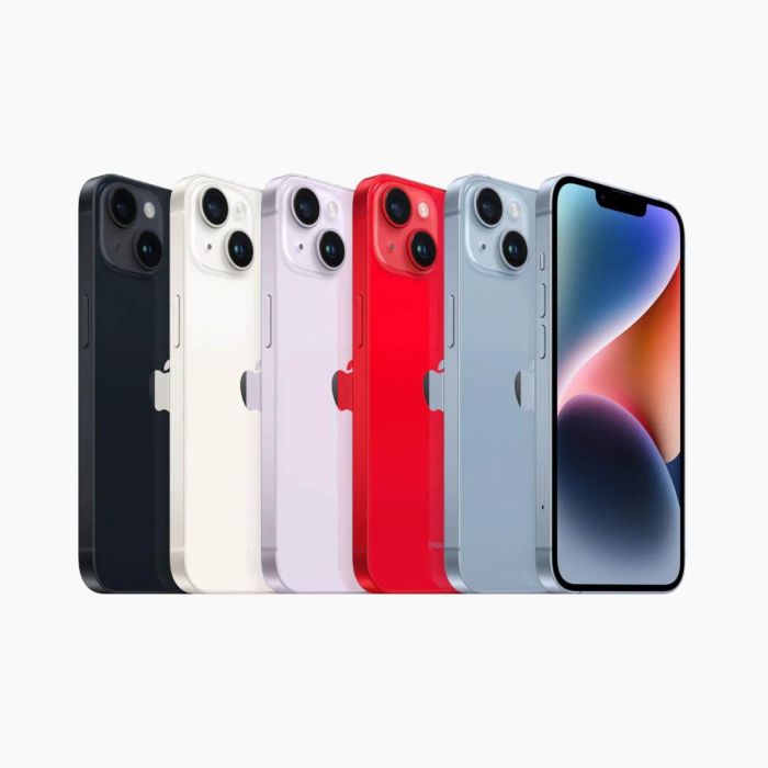 Refurbished iPhone 14 256GB Blauw eSIM