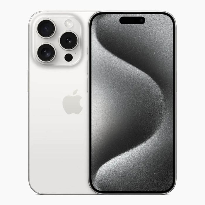 iPhone 15 Pro titanium Wit 256GB
