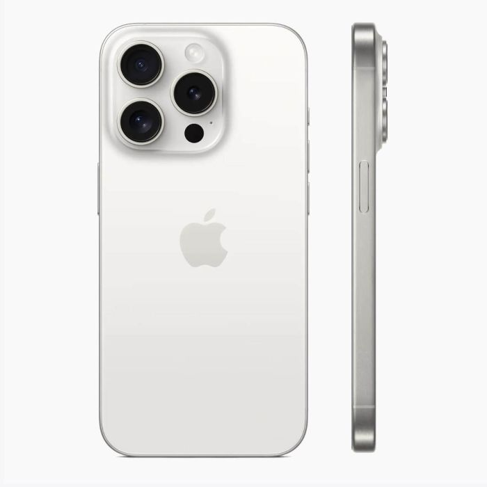 iPhone 15 Pro 256 Go Titane Blanc