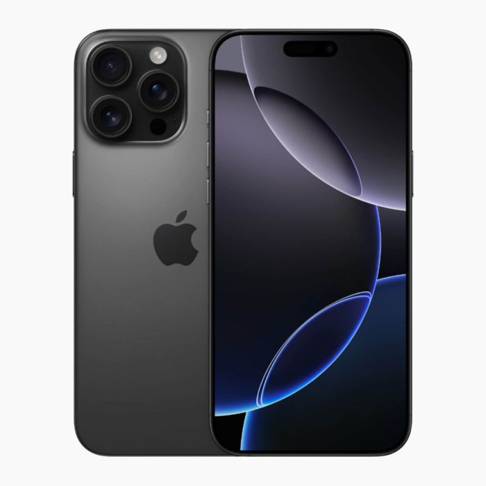 iPhone 16 Pro Max 256GB Zwart Titanium
