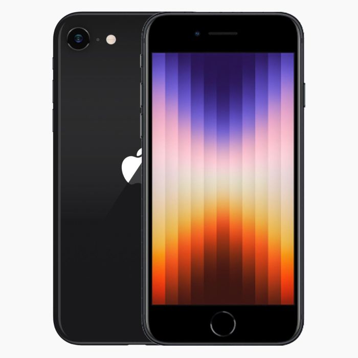 Refurbished iPhone SE (2022) 64GB Zwart