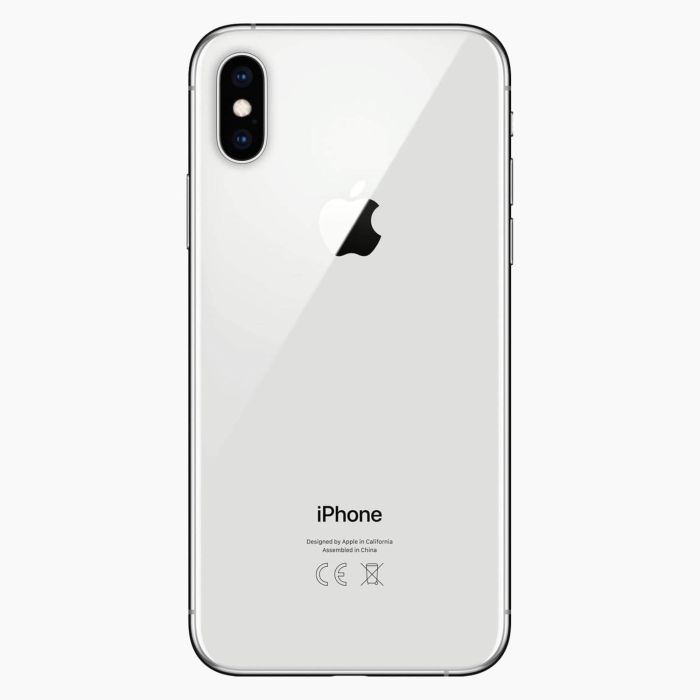 iPhone X Argent 256Go reconditionné